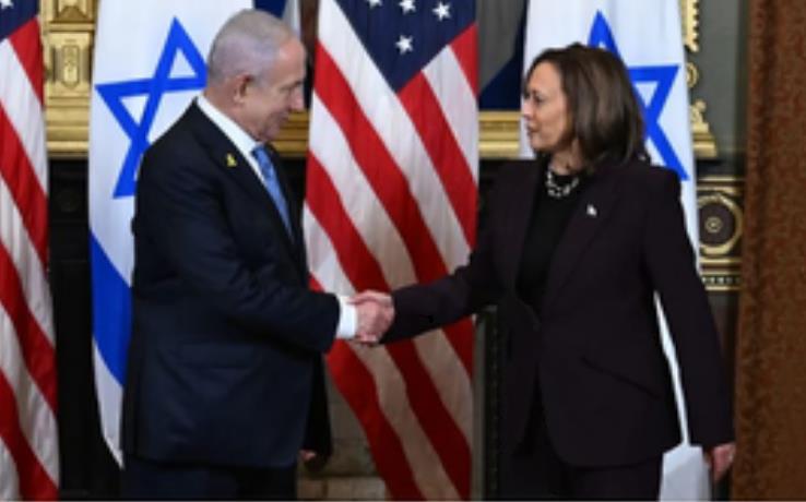 कमला हैरिस ने किया गाजा में युद्ध विराम का आह्वान 