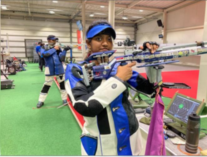 रमिता-अर्जुन और एलावेनिल-संदीप 10 मी. एयर राइफल मिक्स्ड टीम में 6वें और 12वें स्थान पर रहे 