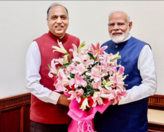 जयराम ठाकुर ने पीएम मोदी से की मुलाकात, हिमाचल में आई त्रासदी की दी पूरी जानकारी