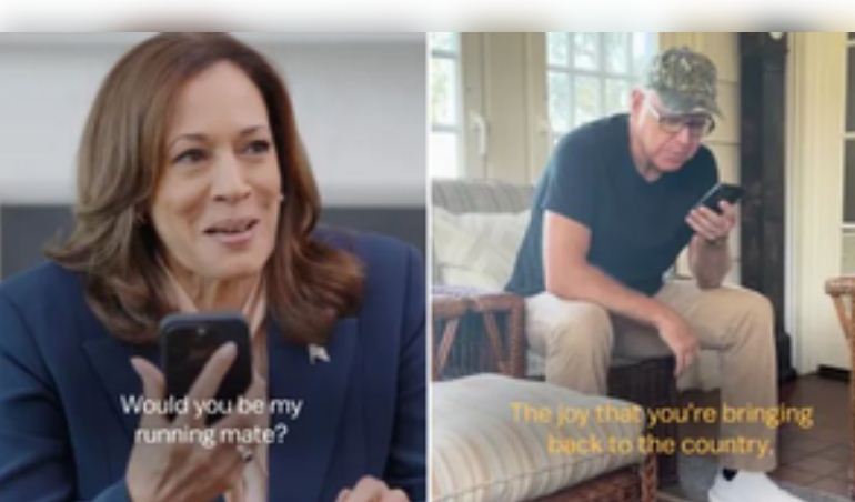 कमला हैरिस ने टिम वाल्ज को फोन कर कहा, 'आप मेरे उपराष्ट्रपति पद के उम्मीदवार हैं' 