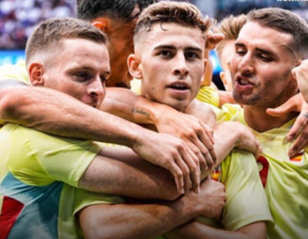 स्पेन ने फ़्रांस को हराकर फ़ुटबॉल में स्वर्ण पदक जीता