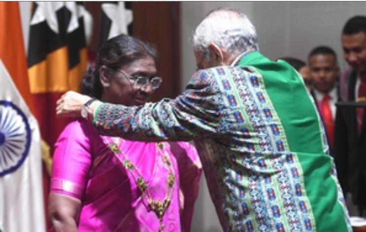 राष्ट्रपति मुर्मू को तिमोर लेस्ते का सर्वोच्च नागरिक सम्मान मिलने पर पीएम मोदी समेत कई नेताओं ने दी बधाई 