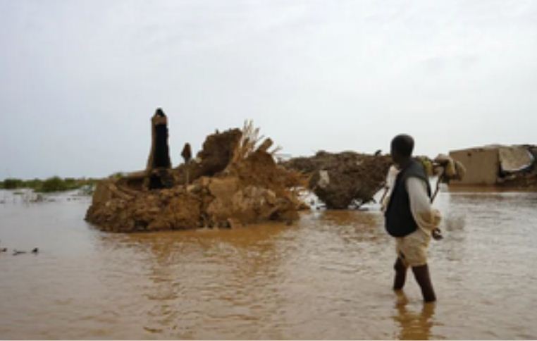 सूडान में बारिश और बाढ़ से 68 लोगों की मौत 