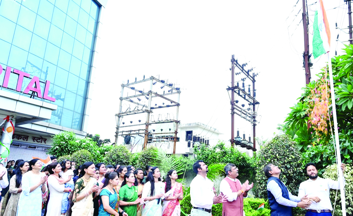 सुयश हॉस्पिटल ने मनाया आजादी का 78वां राष्ट्रपर्व सुयश हॉस्पिटल ने मनाया आजादी का 78वां राष्ट्रपर्व