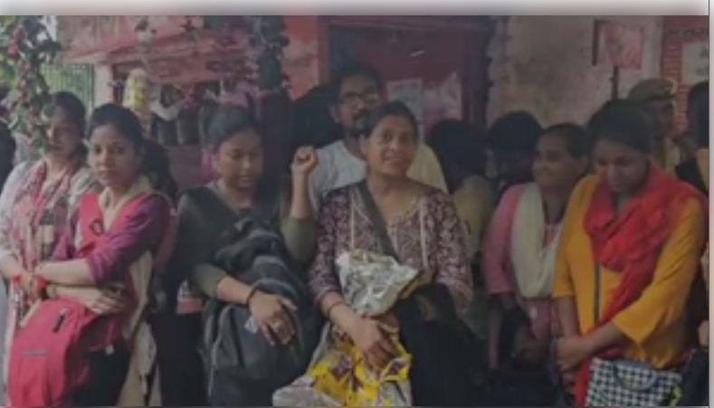 लखनऊ में शिक्षक अभ्यर्थियों ने फिर शुरू किया धरना प्रदर्शन