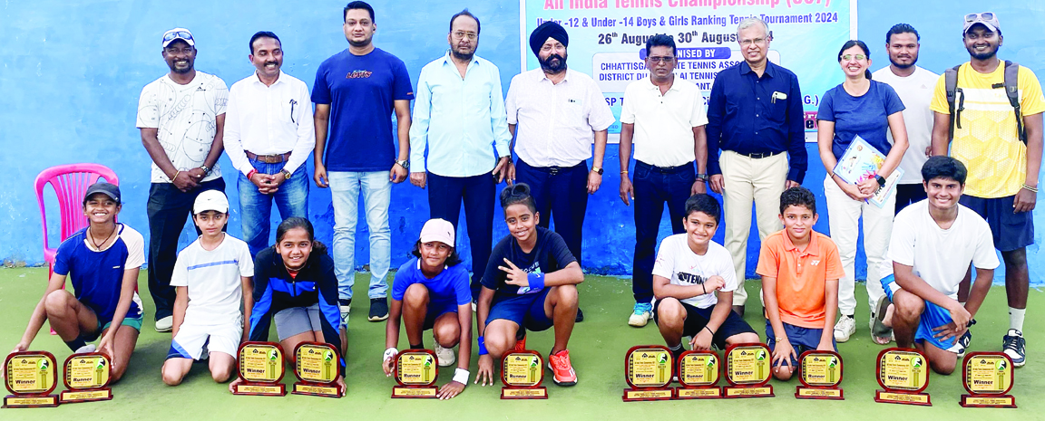 ऑल इंडिया टेनिस सीएस7 अंडर12, अंडर14 समापन