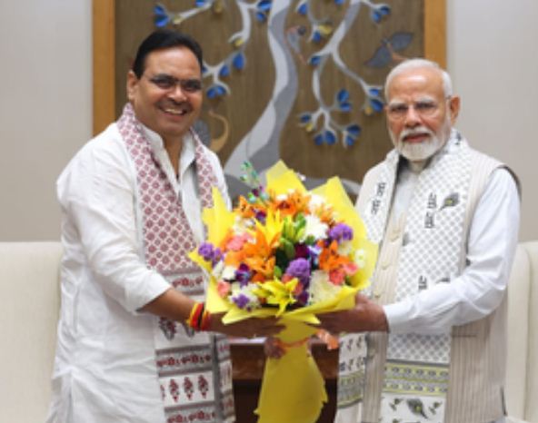 राजस्थान के सीएम भजन लाल शर्मा ने पीएम मोदी से की भेंट, जानें क्यों खास है यह मुलाकात 