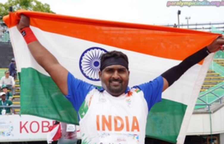 सचिन खिलारी ने पुरुषों की शॉटपुट एफ46 स्पर्धा में जीता रजत 