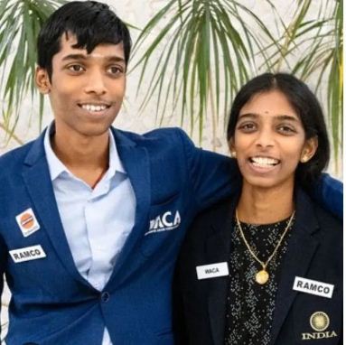 शतरंज ओलंपियाड में भारत की शानदार शुरूआत, प्रज्ञानानंदा और वैशाली चमके