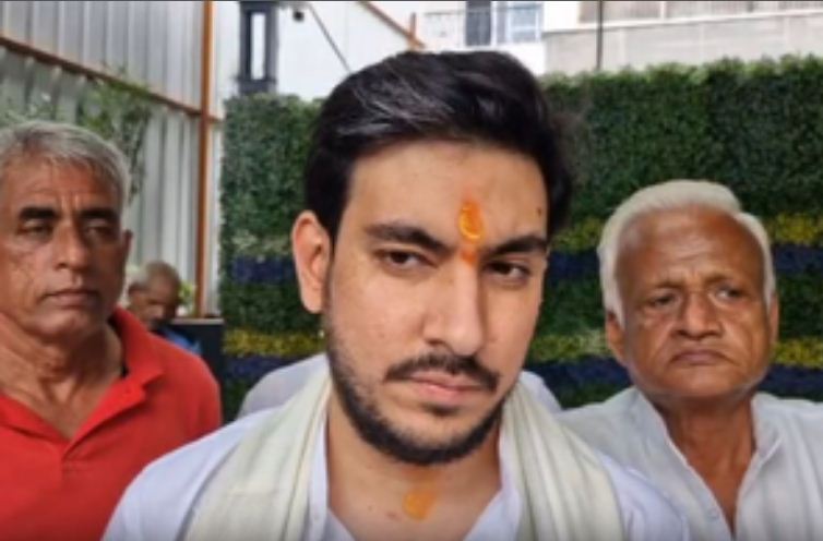 कांग्रेस से टिकट मिलने पर प्रत्याशी रोहित नागर ने जताया शीर्ष नेतृत्व का आभार 