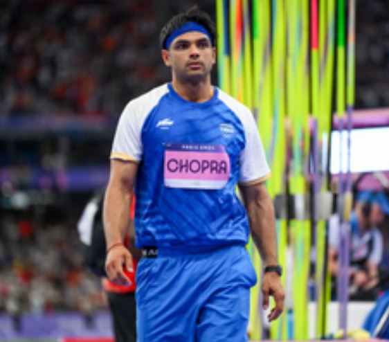 नीरज चोपड़ा 1 सेमी से शीर्ष स्थान से चूके, दूसरे स्थान पर रहे 