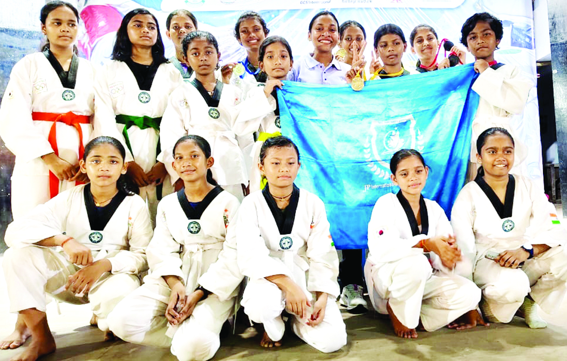 सीबीएसई फार ईस्ट जोन ताइक्वांडो टूर्नामेंट में जेपी इंटरनेशनल विद्यार्थियों का शानदार प्रदर्शन सीबीएसई फार ईस्ट जोन ताइक्वांडो टूर्नामेंट में जेपी इंटरनेशनल विद्यार्थियों का शानदार प्रदर्शन