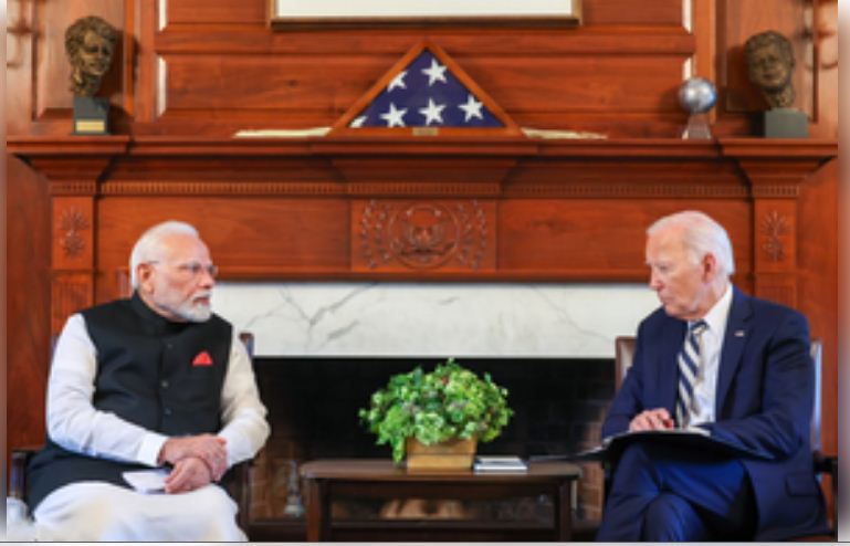क्वाड के प्रति पीएम मोदी के समर्पण को बाइडेन ने सराहा 