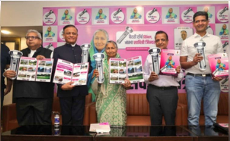हरियाणा विधानसभा चुनाव : हिसार से निर्दलीय उम्मीदवार सावित्री जिंदल ने जारी किया संकल्प पत्र 