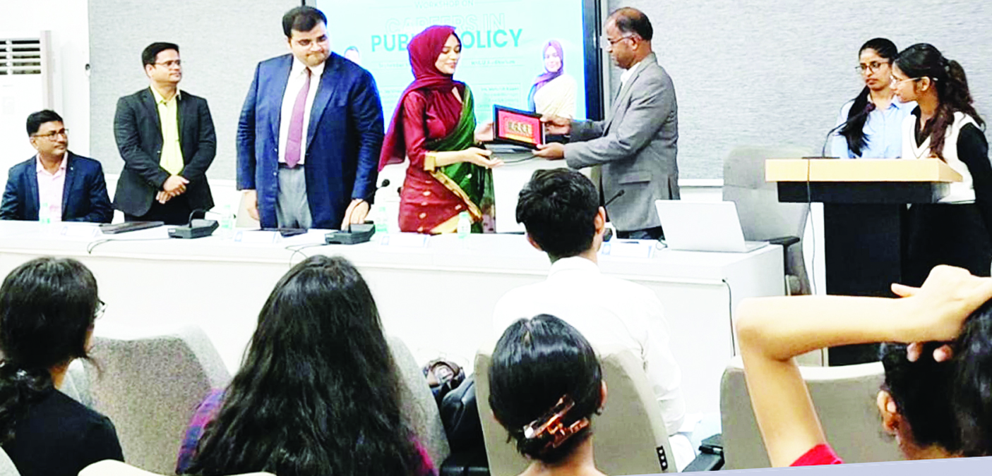 एचएनएलयू में कैरियर्स इन पब्लिक पॉलिसी कार्यशाला एचएनएलयू में कैरियर्स इन पब्लिक पॉलिसी कार्यशाला