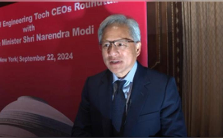 एआई का लोकतंत्रीकरण करना चाहते हैं पीएम मोदी: एनवीडिया सीईओ 