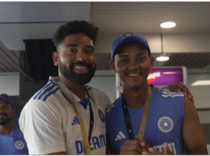 जायसवाल और सिराज को मिला सर्वश्रेष्ठ फील्डर का खिताब 