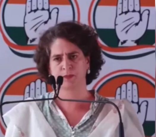 कुरुक्षेत्र और अंग्रेजी साम्राज्य के खिलाफ लड़ाई और आज की लड़ाई में कोई फर्क नहीं : प्रियंका गांधी