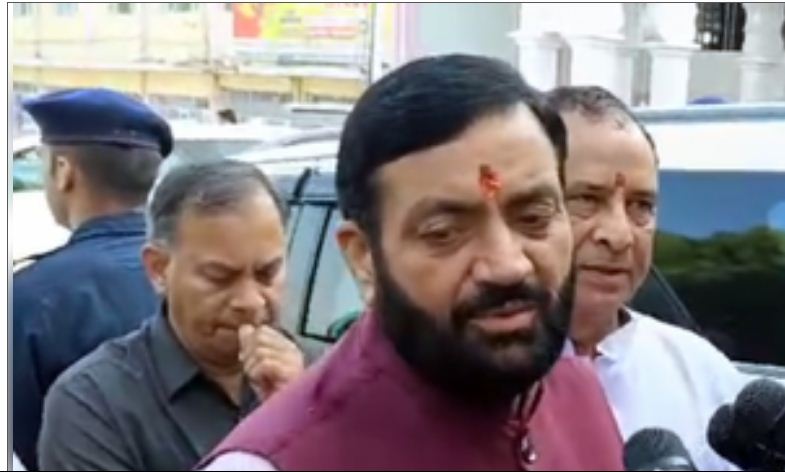 नवरात्र पर मनसा देवी मंदिर में आए नायब सैनी, कहा- प्रदेश में तीसरी बार बनेगी भाजपा सरकार 