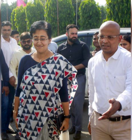 दिल्ली के सिविल लाइंस स्थित सीएम हाउस बना मुख्यमंत्री आतिशी का नया आवास 