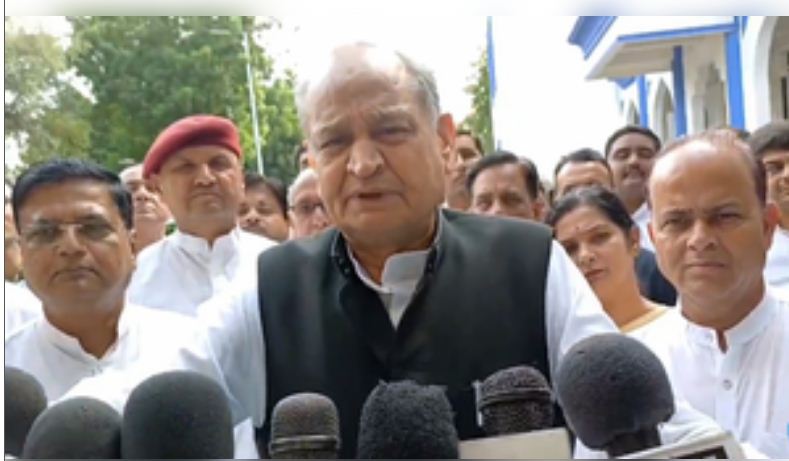 हरियाणा और जम्मू-कश्मीर में बनेगी कांग्रेस की ही सरकार : अशोक गहलोत 