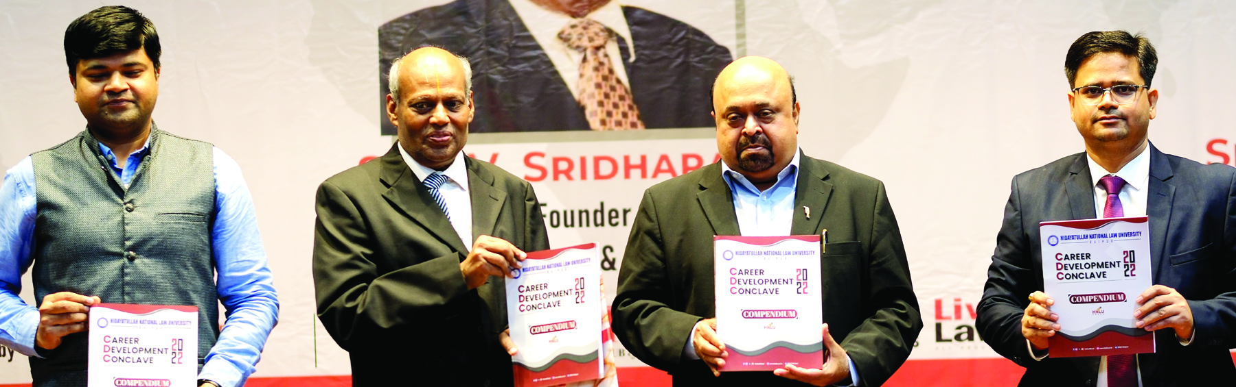 एचएनएलयू में कैरियर डेवलपमेंट कॉन्क्लेव-नेविगेटिंग न्यू विस्टास