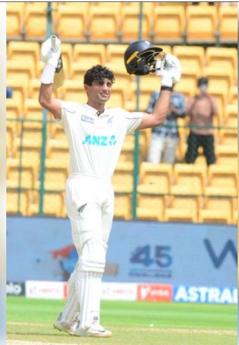 2012 के बाद भारत में टेस्ट शतक जड़ने वाले पहले कीवी बल्लेबाज बने रचिन रवींद्र 