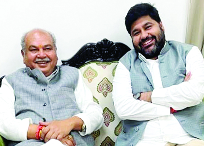 मध्यप्रदेश विस अध्यक्ष तोमर से मिले आकाश