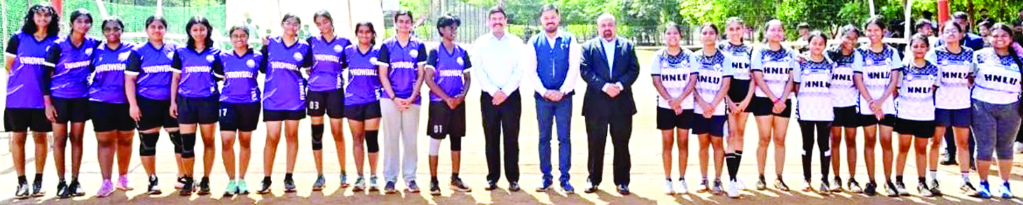 एचएनएलयू में सांस्कृतिक, साहित्यिक और खेल आयोजनों संग संयुक्त राष्ट्र और युवा संसद 2024