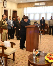 नेकां के मुबारक गुल ने जम्मू-कश्मीर विधानसभा के अस्थायी अध्यक्ष के रूप में शपथ ली