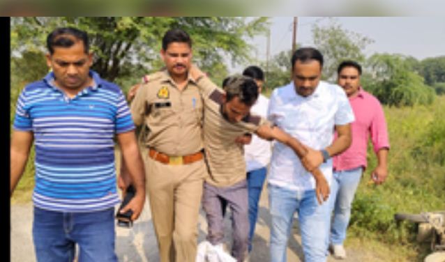 नाबालिग लड़की का अपहरण करने का प्रयास करने वाले शातिर बदमाश को पुलिस ने मुठभेड़ में किया गिरफ्तार 