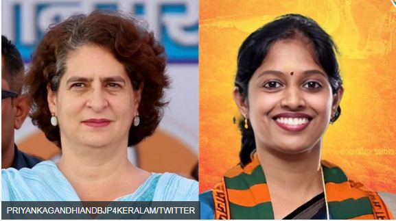 उपचुनावों के लिए बीजेपी उम्मीदवारों की सूची जारी, वायनाड में प्रियंका के सामने किसे उतारा?