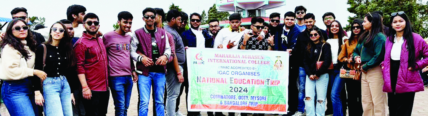 ऊटी-मैसूर-बेंगलुरु का मैक शैक्षणिक भ्रमण 