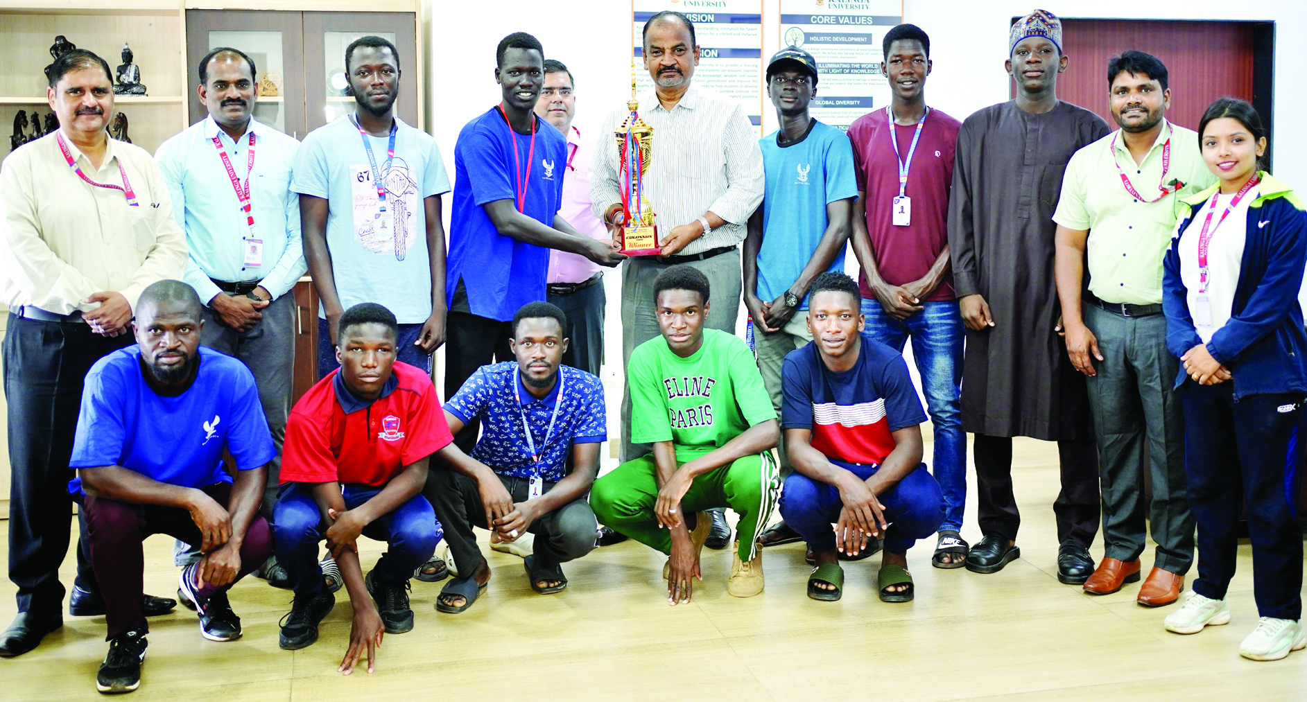 एचएनएलयू कोलोसस 2024 खेल महोत्सव में कलिंगा विश्वविद्यालय का उत्कृष्ट प्रदर्शन 