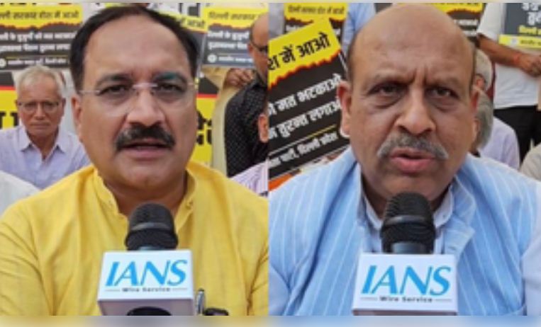 अरविंद केजरीवाल ने सिर्फ अपनी जरूरतों पर खर्च किया पैसा, बुजुर्गों को जल्द दें पेंशन : भाजपा 