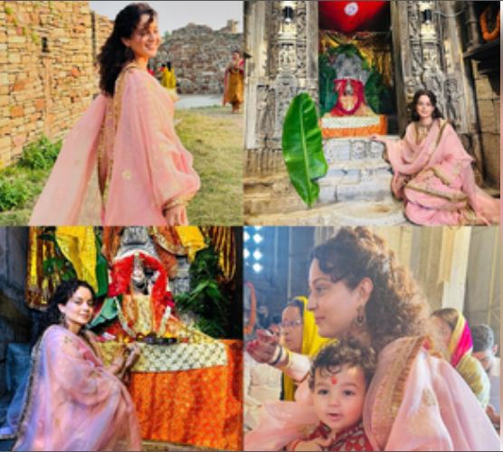 राजस्थान पहुंचीं ‘क्वीन’ कंगना रनौत, मीरा बाई के महल में बिताया समय 