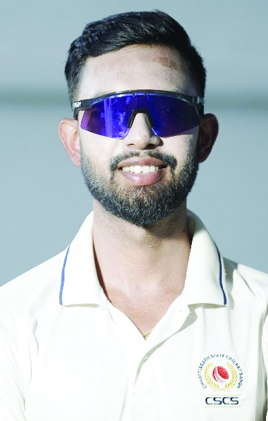 रणजी ट्रॉफी : तीसरे दिन  छग की 125 रनों से बढ़त