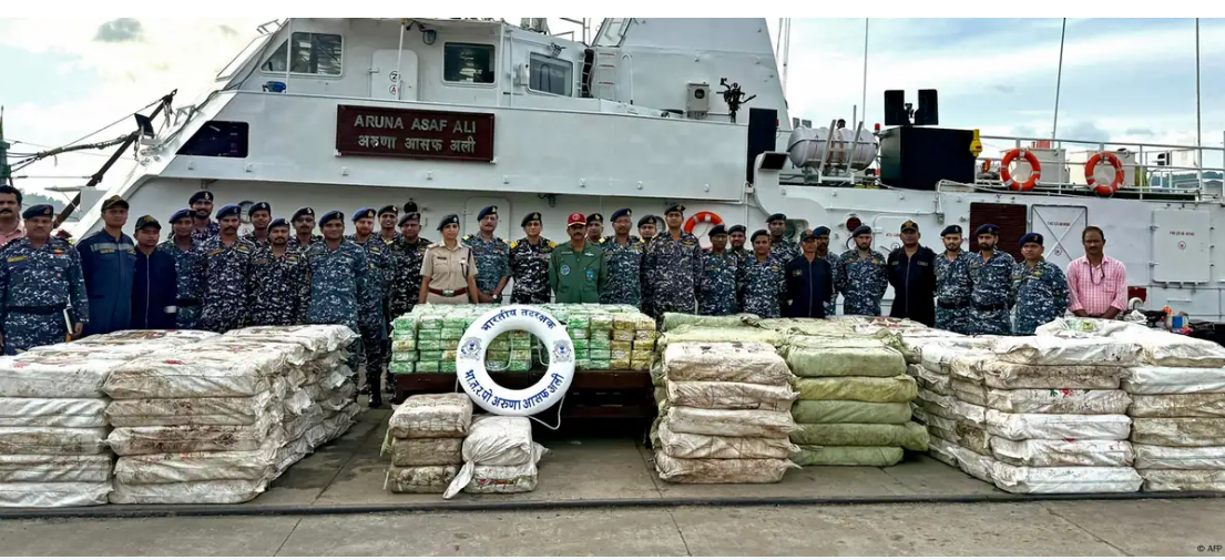 भारत के समुद्री क्षेत्र में ड्रग्स की बाढ़