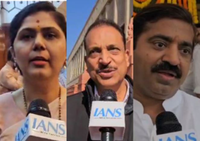 देवेंद्र फडणवीस चुने गए विधायक दल के नेता, नेताओं ने दी ये प्रतिक्रियाएं 