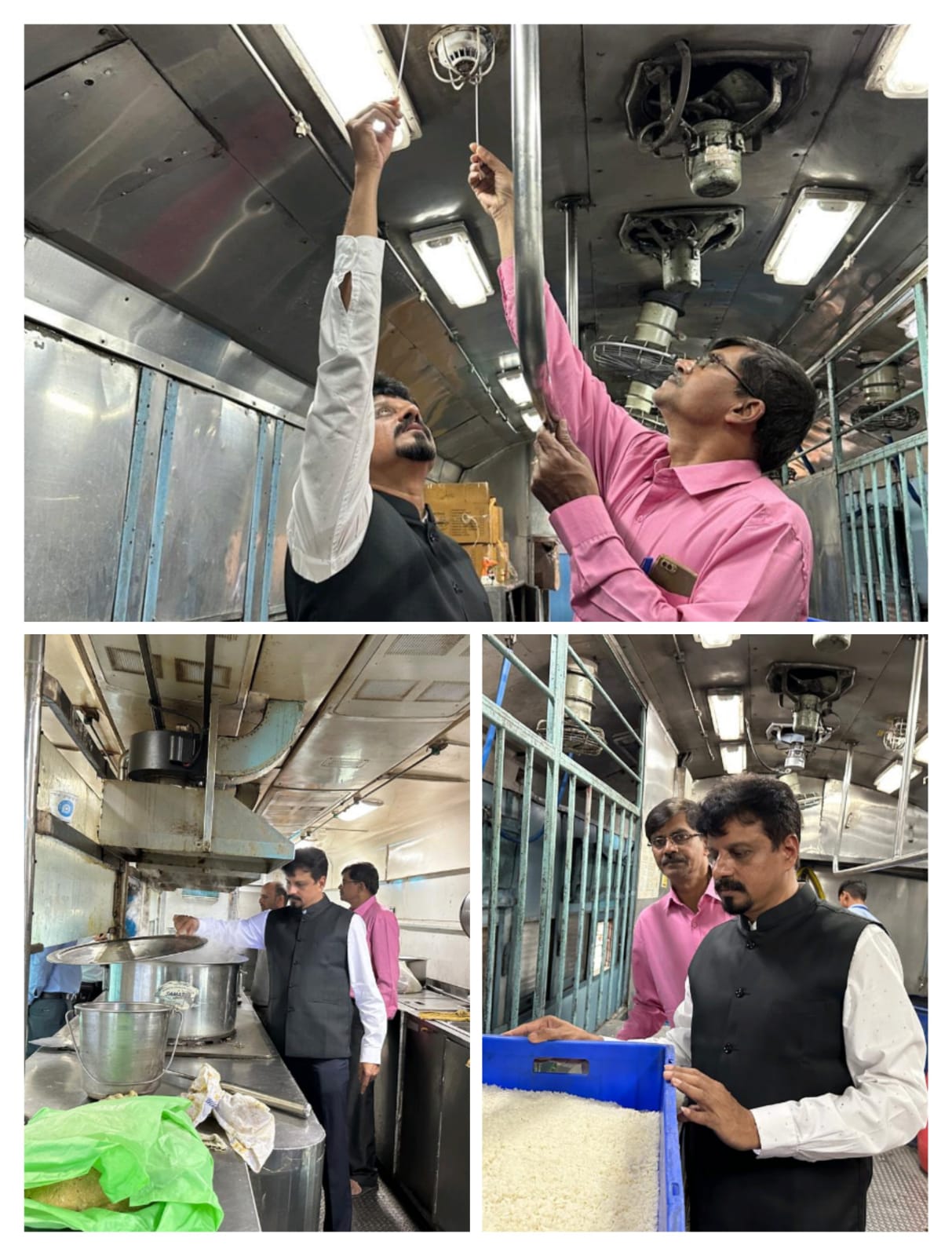 रेलवे स्टेशन पर खाद्य सामग्री बेचते 4 अनाधिकृत वेंडर पकड़े गए, चेतावनी व जुर्माना