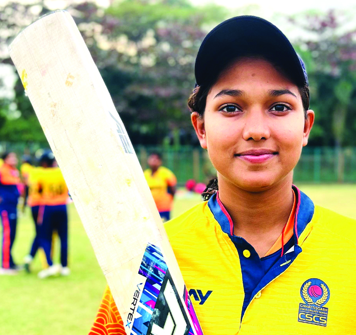 विमेंस अंडर19 के अभ्यास मैच में छत्तीसगढ़ की जीत