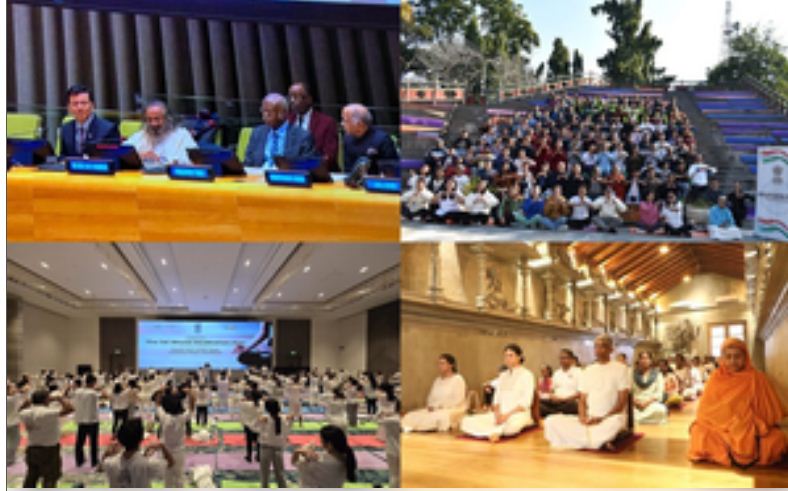 दुनिया भर में मना पहला 'विश्व ध्यान दिवस', भारतीय मिशनों में विशेष कार्यक्रमों का आयोजन 