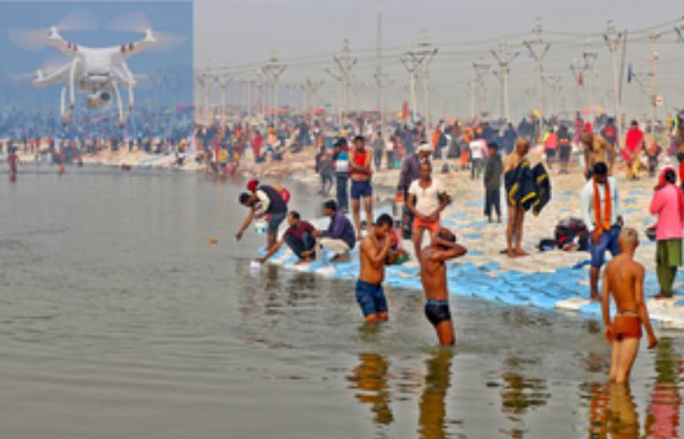 महाकुंभ में पहली बार होगा ड्रोन शो, यूपी टूरिज्म करेगा अगुवाई 