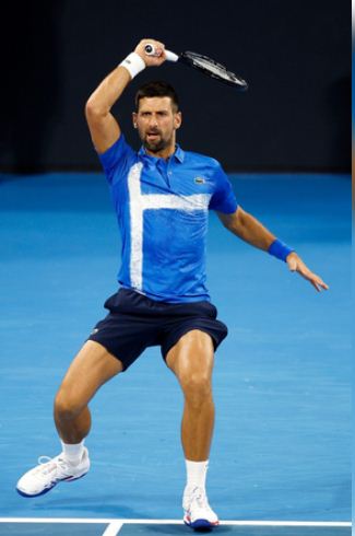 जोकोविच जबरदस्त जीत के साथ ब्रिस्बेन के क्वार्टर फाइनल में 