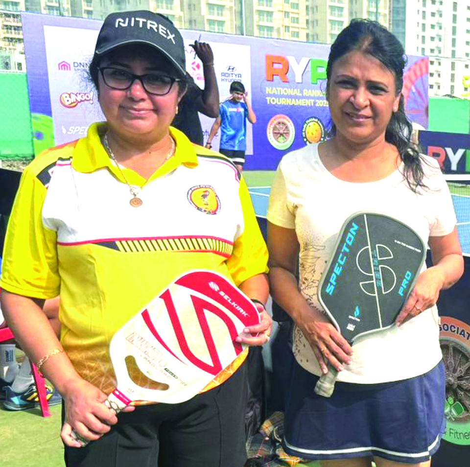 आर वाय पी नेशनल पिकलबाल रैंकिंग टूर्नामेंट में जयेश को मिला दोहरा खिताब, शिल्पी को गोल्ड