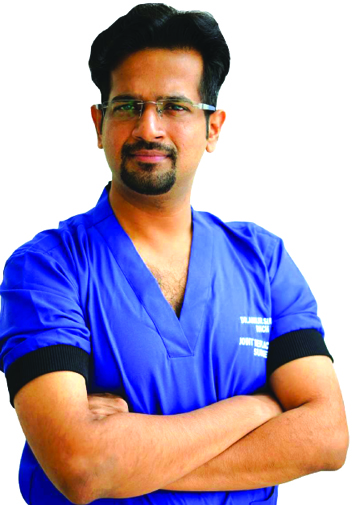 मिनीमम कट तकनीक से चारों जोड़ और शोल्डर का सफल रिप्लेसमेंट
