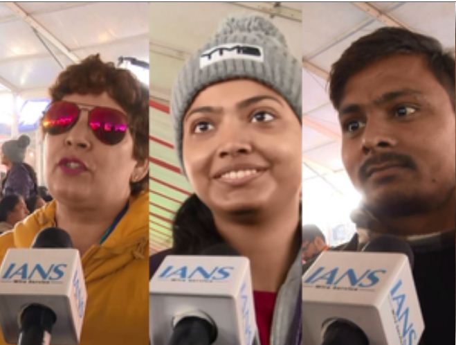 जापानी पार्क में प्रधानमंत्री मोदी को सुनने आए लोगों ने कहा, 'पीएम देशहित में काम कर रहे हैं' 