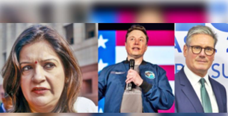 यूके में 'पाकिस्तानी ग्रूमिंग गैंग' : पीएम स्टार्मर की टिप्पणी पर विवाद, प्रियंका चतुर्वेदी, एलन मस्क ने साधा निशाना 