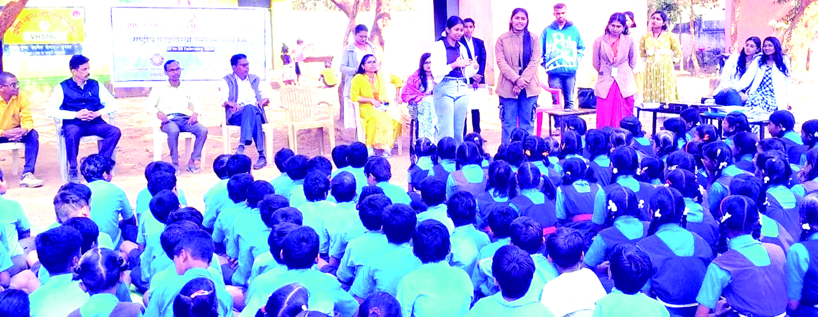 लिंफेटिक फाइलेरिया और सामान्य रोगों पर एसआरएसयू स्वास्थ्य शिविर मेें जागरूकता लिंफेटिक फाइलेरिया और सामान्य रोगों पर एसआरएसयू स्वास्थ्य शिविर मेें जागरूकता