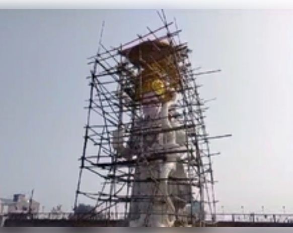 संभल में बन रही 65 फीट ऊंची भगवान राम की प्रतिमा, मुख्यमंत्री योगी जल्द करेंगे उद्घाटन 